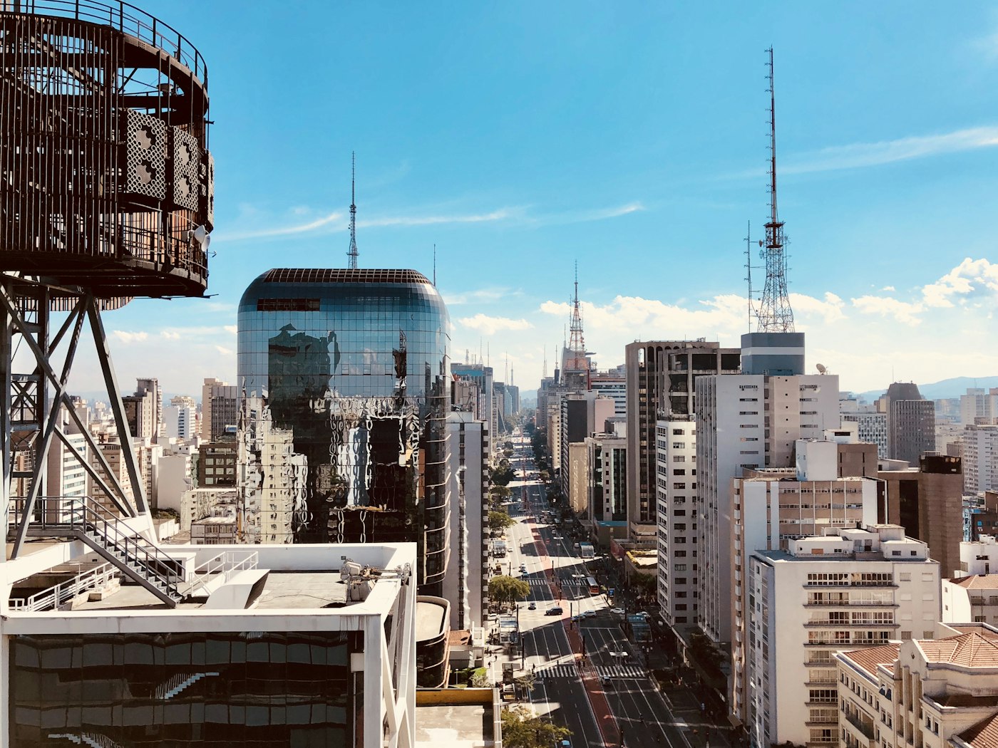 São Paulo city skyline